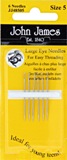 Large Eye , Size 5 