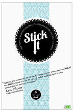 5 Sheets of Stick It for use with Die Cuts