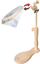 Embroidery seat stand