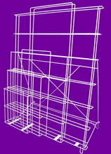 Cutting mat display stand