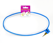 Pk. of 6  ,Plastic Oval  Hoop 4.5