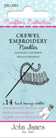Crewel Embroidery , Box of 10 