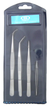 Pack of 4 tweezers Special Offer 25% Off
