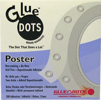 Wallet of 96 Poster Glue Dots (New pack)