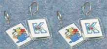 Key Ring 4 pack