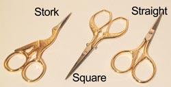 Mixed (4 of each) Premium Gold Scissors